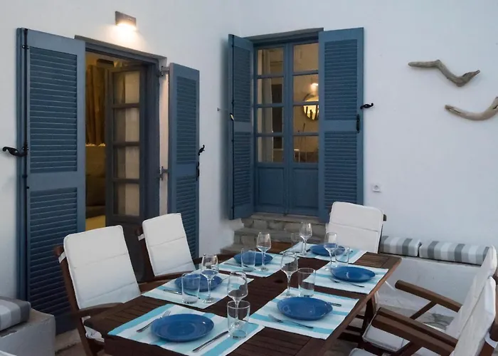 Kyma Seafront Exceptional 2Bd House In Naousa
