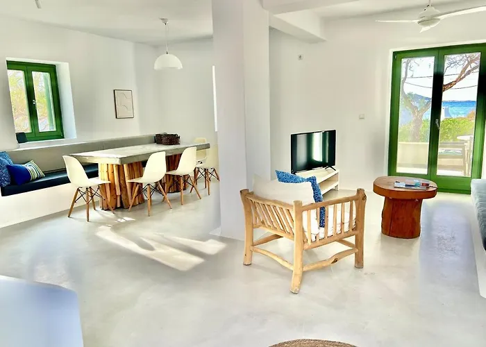 Naousa Paros Beach Front House